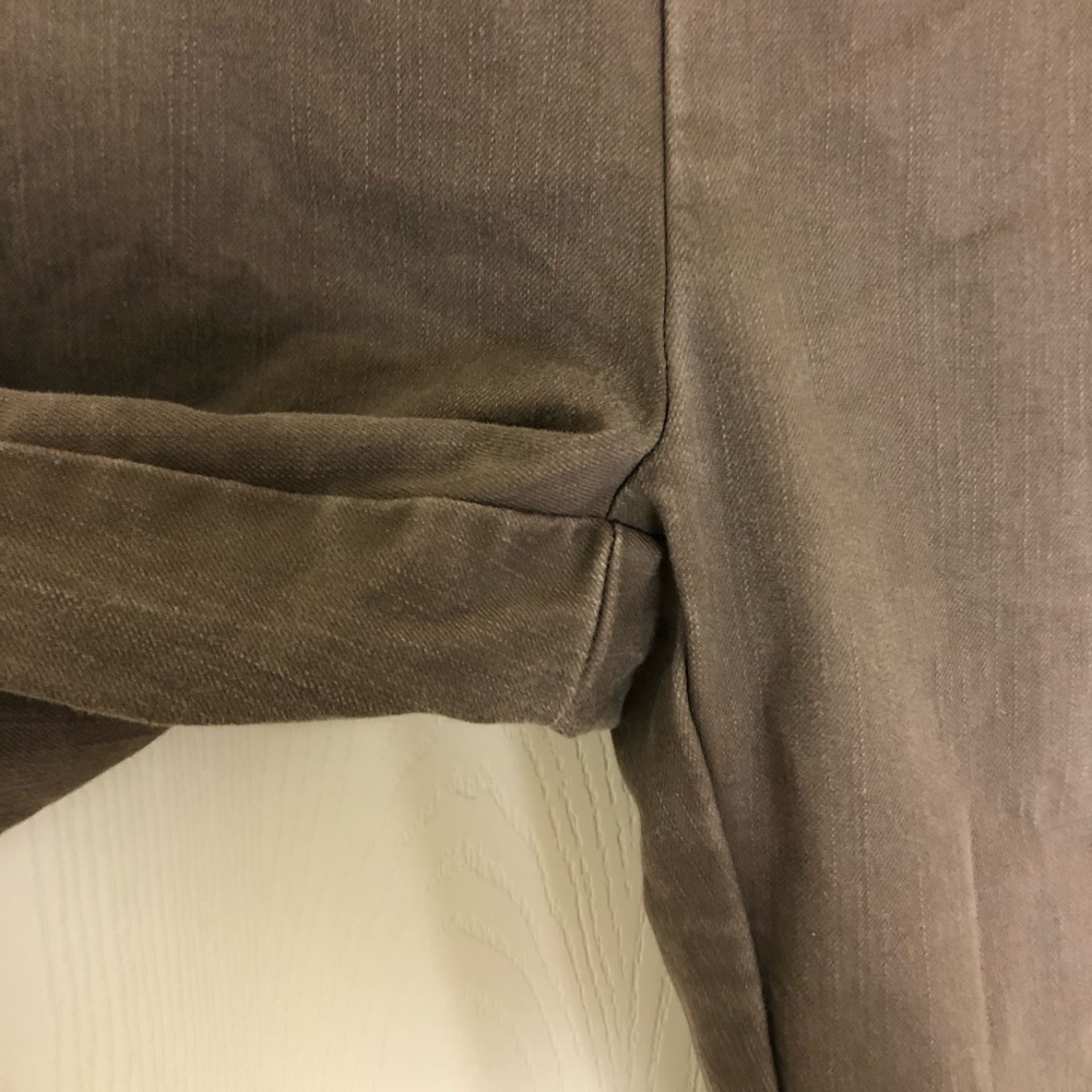 Soft Surroundings Pull-On Ankle Snap Button Brown… - image 8